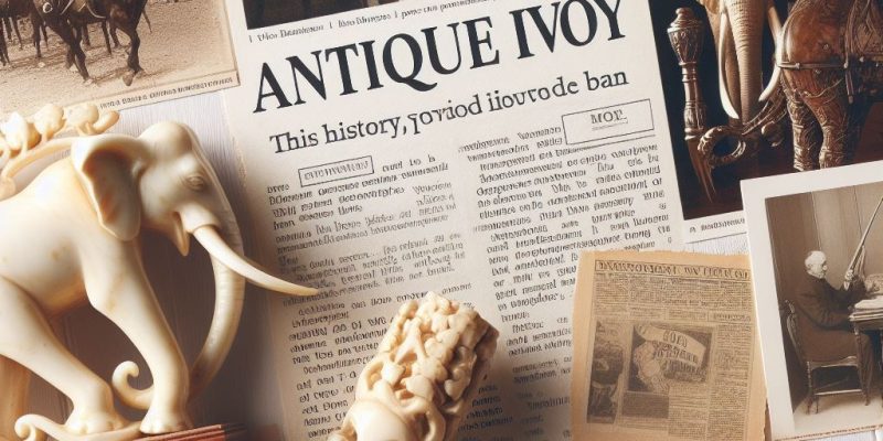 What is antique ivory and what are the legal restrictions on antique ivory