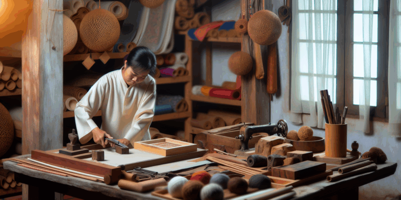 The Revival of Traditional Craft Materials in Modern Design